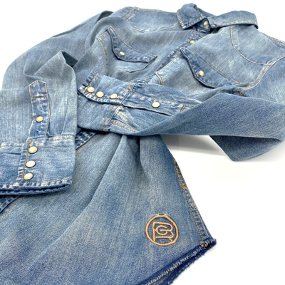 Women's Denim Snap Shirt