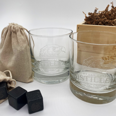 Distillery Glass & Stone Gift Box