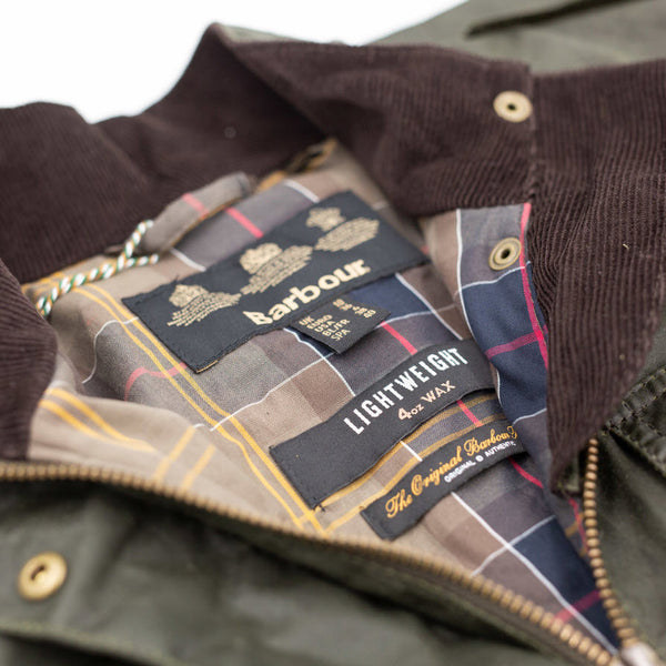 Women's Barbour Lightweight Defense Waxed Cotton Jacket