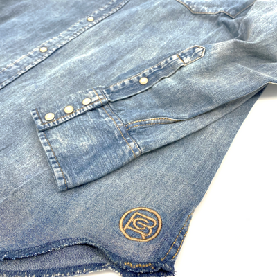 Men's Denim Snap Shirt