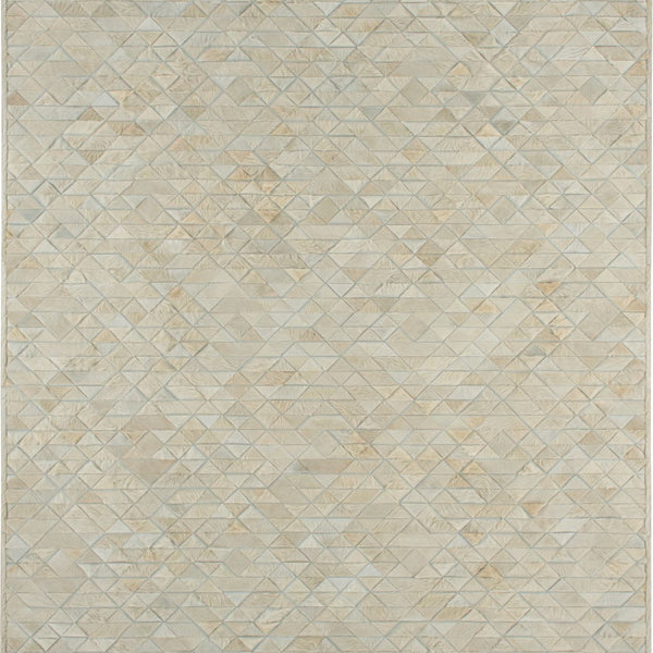 9' x 12' Area Rug - Cream Geometric