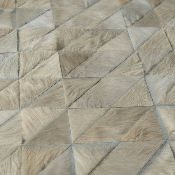 9' x 12' Area Rug - Cream Geometric
