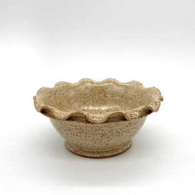 Scalloped Edge Bowl