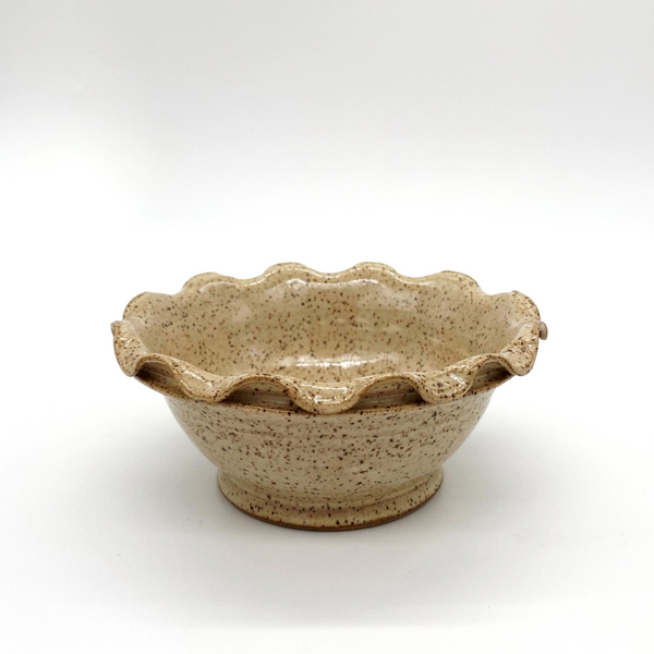 Scalloped Edge Bowl