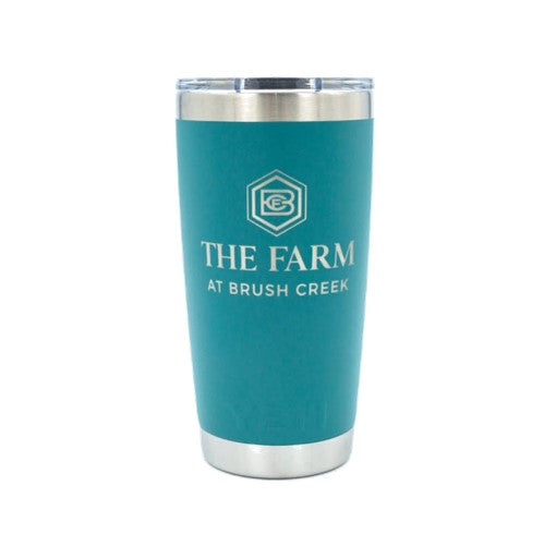 20 oz Blue Tumbler — Express UU Bar Ranch