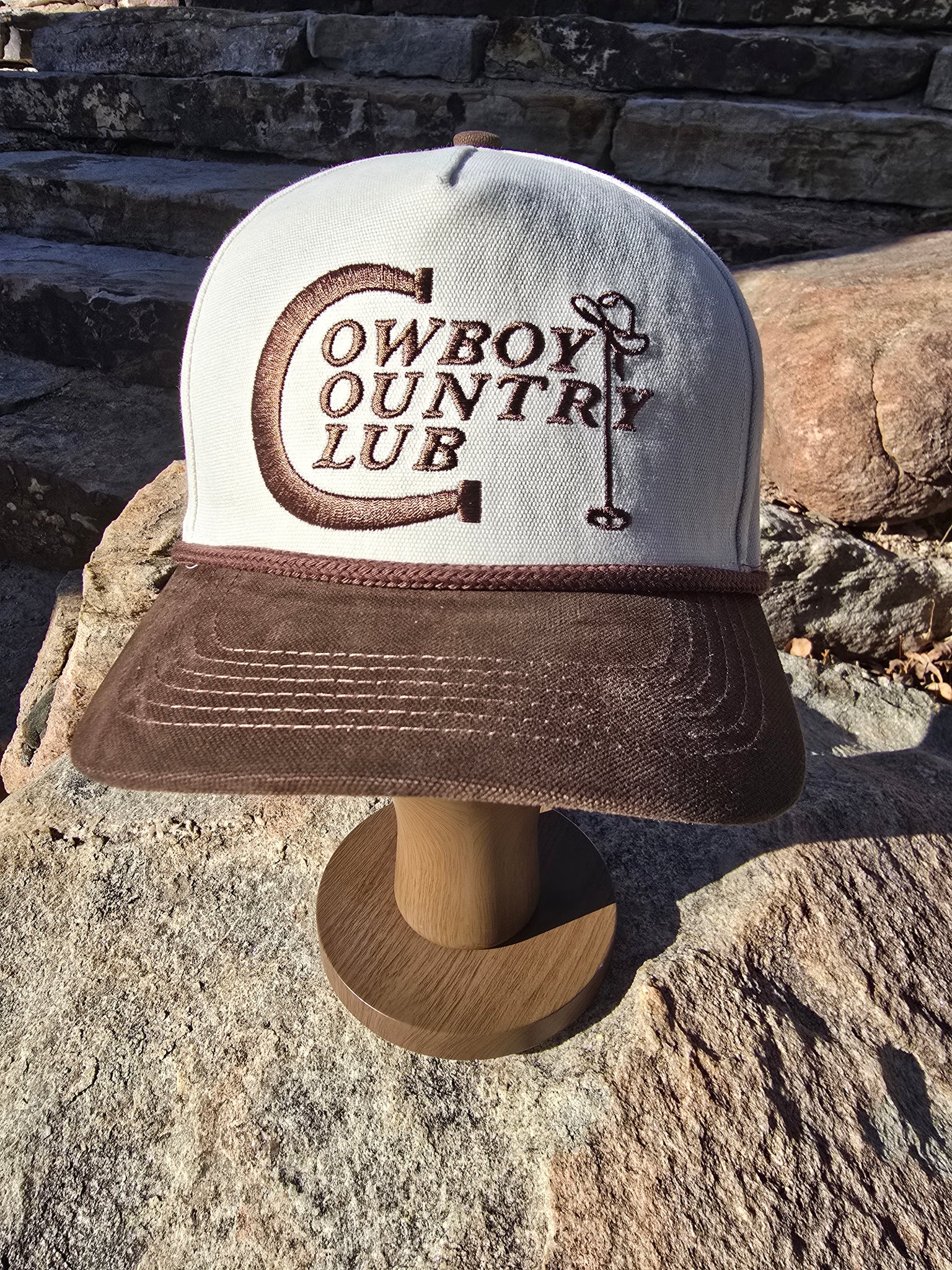 Sendero Cowboy Country Club Embroidered Cap