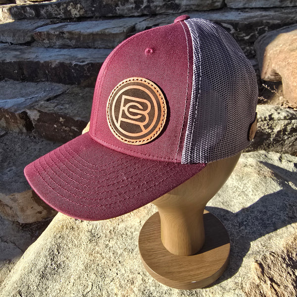 Brush Creek Leather Branded Patch Cap