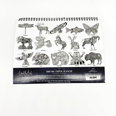Critters of Brush Creek Ranch Coloring Book