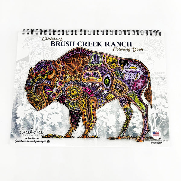 Critters of Brush Creek Ranch Coloring Book