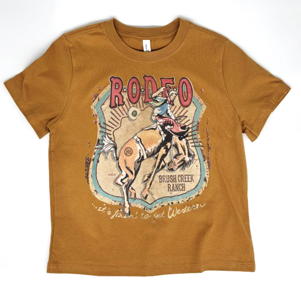 Ladies Boxy Bronc Tee
