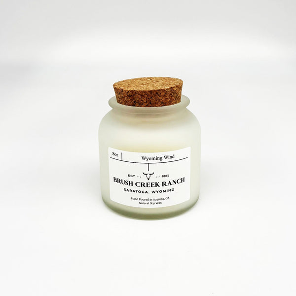 Wyoming Wind Apothecary Glass Candle
