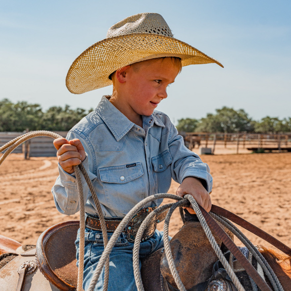 Lil' Wrangler's Denim Snap Shirt