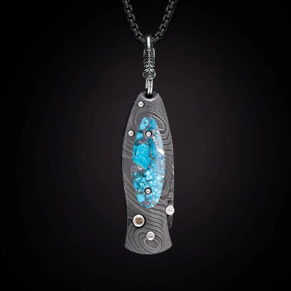 Kingman Turquoise Knife
