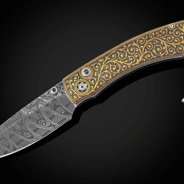Golden Vine Pocket Knife