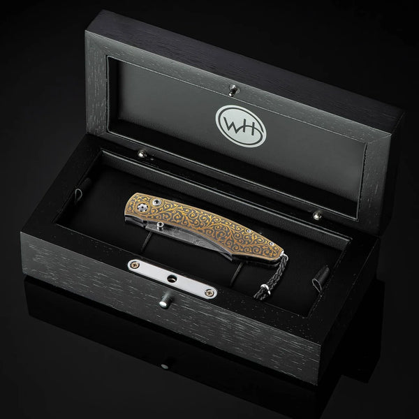 Golden Vine Pocket Knife