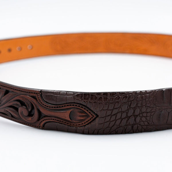 1.5″ American Hornback Alligator Belt