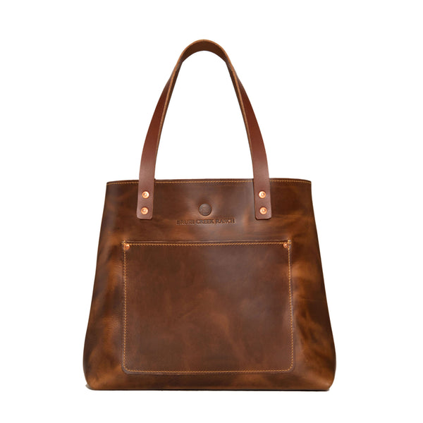 Oxford Leather Tote