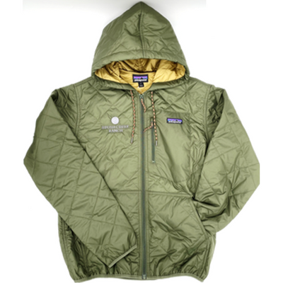 Men's Diamond Quilted Bomber Hooded Jacket