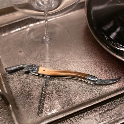 Chateau Laguiole Corkscrew - Blonde Horn