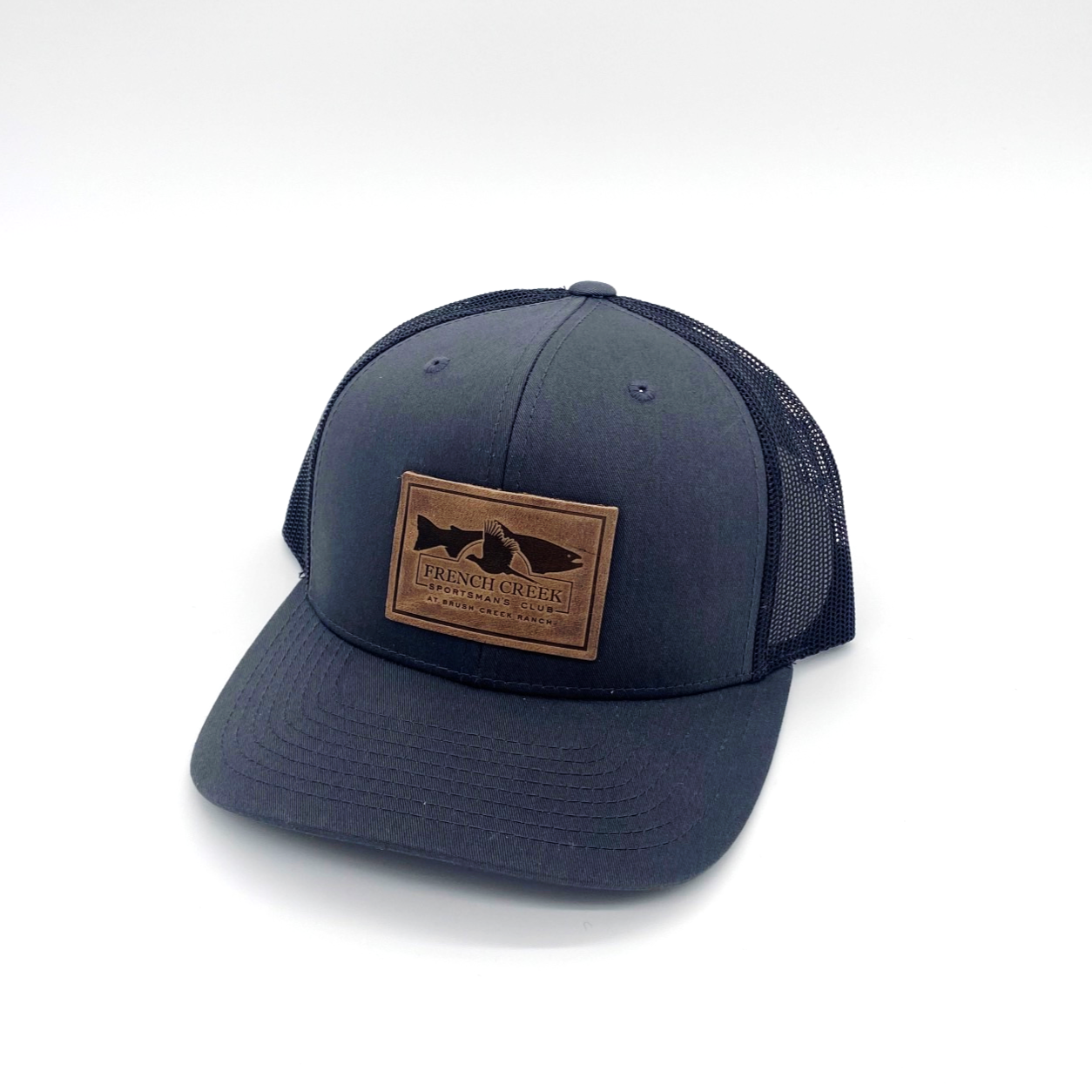 French Creek Leather Patch Trucker