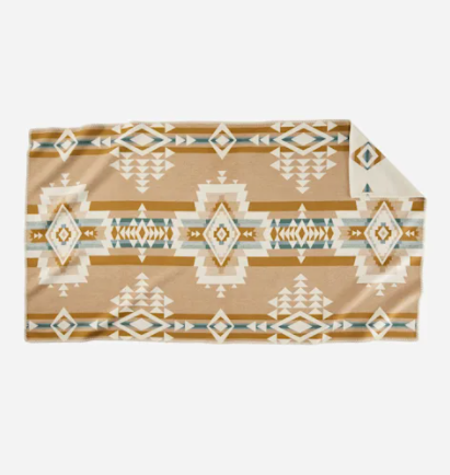 Ivory Saddle Blanket