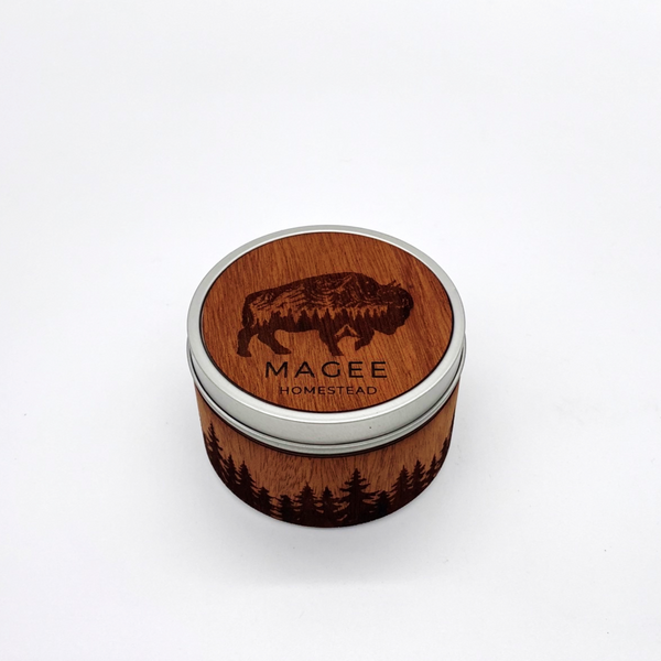 Magee Homestead Bison Candle