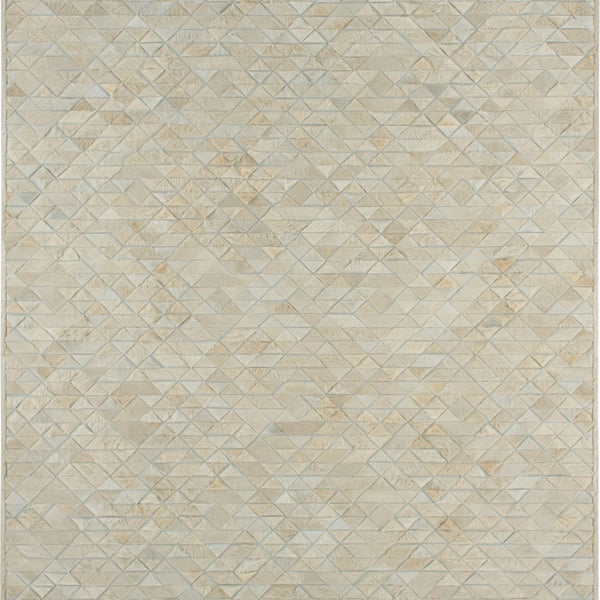 9' x 12' Area Rug - Cream Geometric