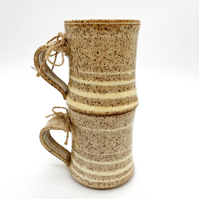 Speckled Clay Stacker Mug
