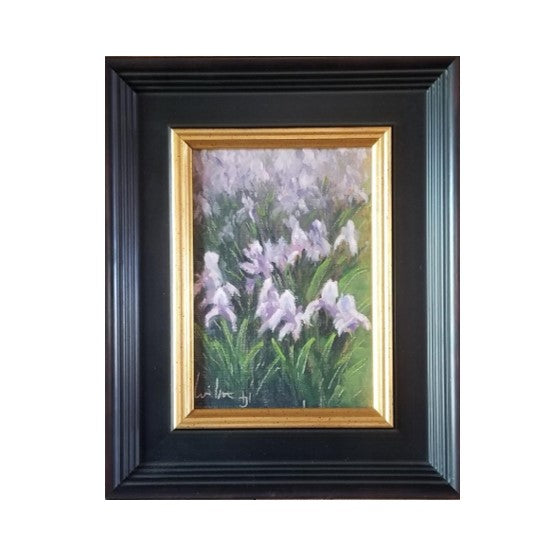 "Wild Irises" Original Oil Painting