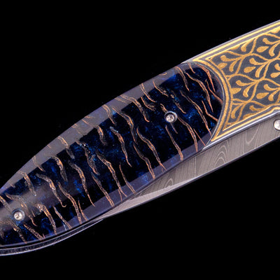 Monarch Golden Scale Pocket Knife